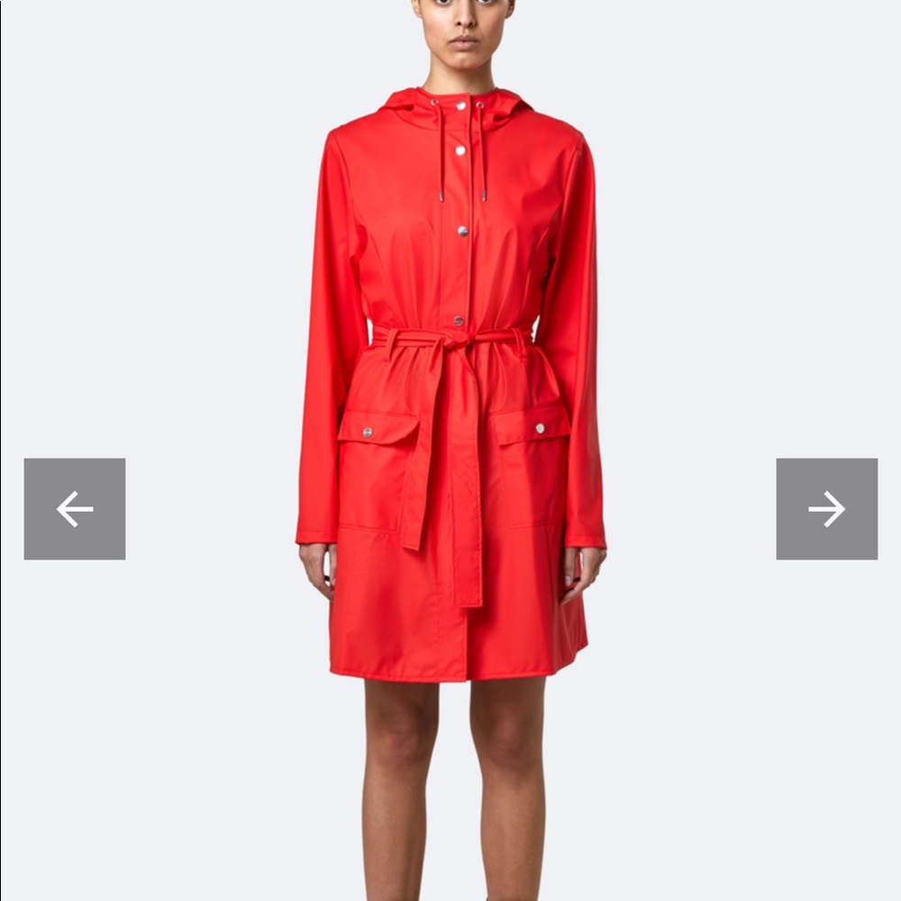 NEW RAINS Curve Jacket - NWT